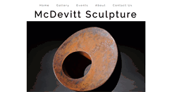 Desktop Screenshot of mcdevittsculpture.com